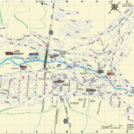 Morzine map