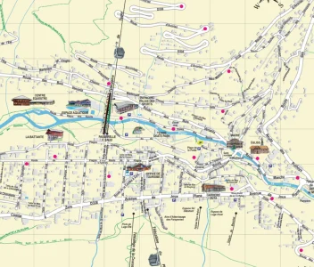 Morzine map