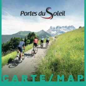 Vallée d’Aulps road bike map