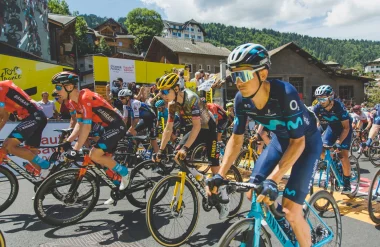 The Tour de France came to Morzine