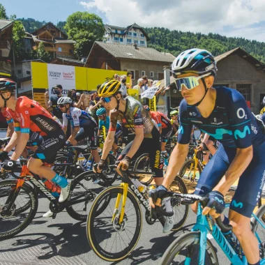 The Tour de France came to Morzine