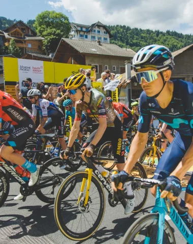 The Tour de France came to Morzine